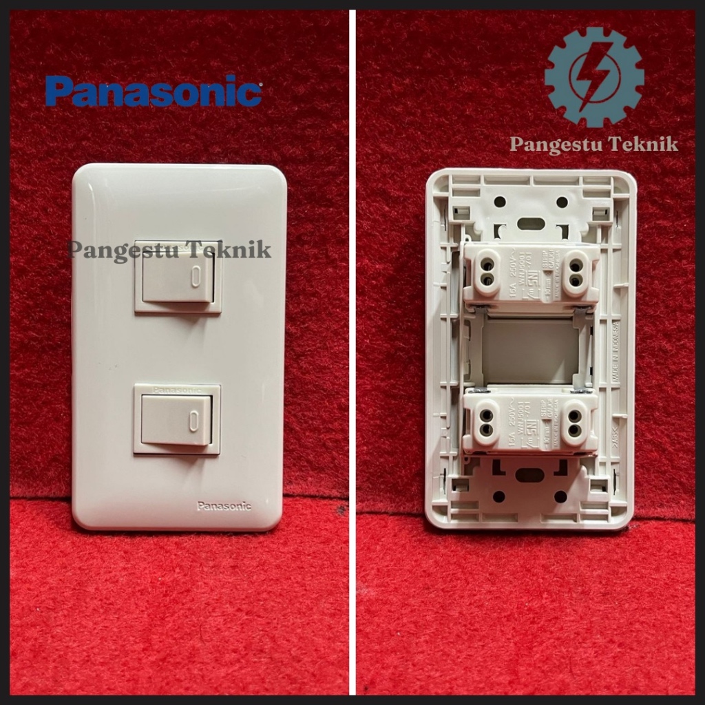 Panasonic Saklar Seri Model Classic/ Panasonic Dua Saklar Full Color Colour Series / Panasonic Model