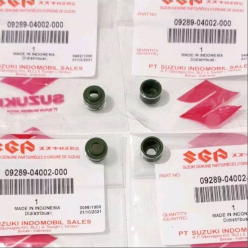 Asli SGP - Sil Seal Klep Set Motor Satria Fu Injeksi Satria Fu Fi GSX150 Bandit 150 Original SGP