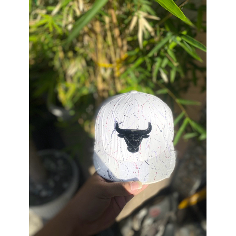 Topi chicago Bulls Logo besi Minus