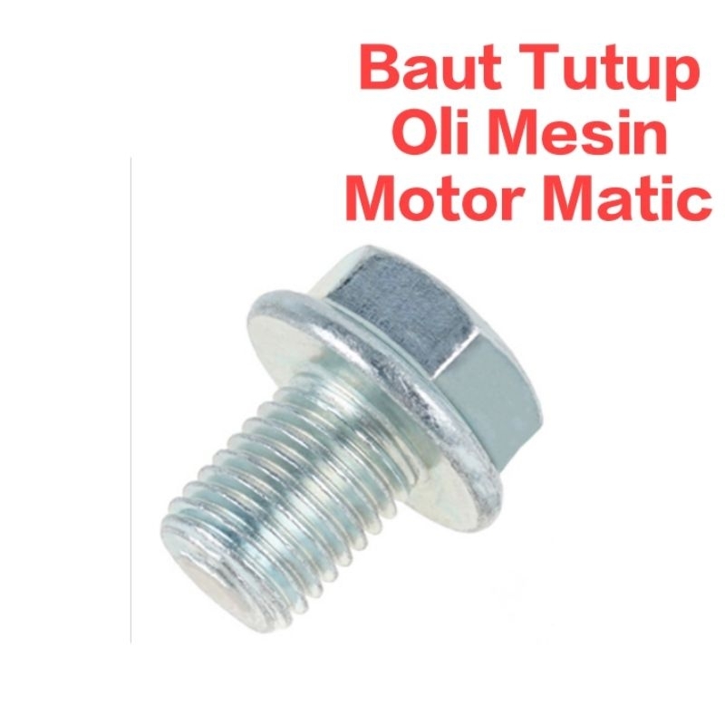 Baut Ring Tutup Oli Mesin Bawah Honda Matic Beat Vario