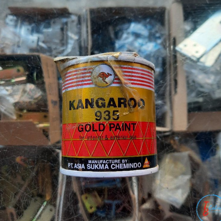 

MURAHMERIAH Cat Besi Warna Emas KANGAROO Gold 935 1 gram Cat Besi warna Gold