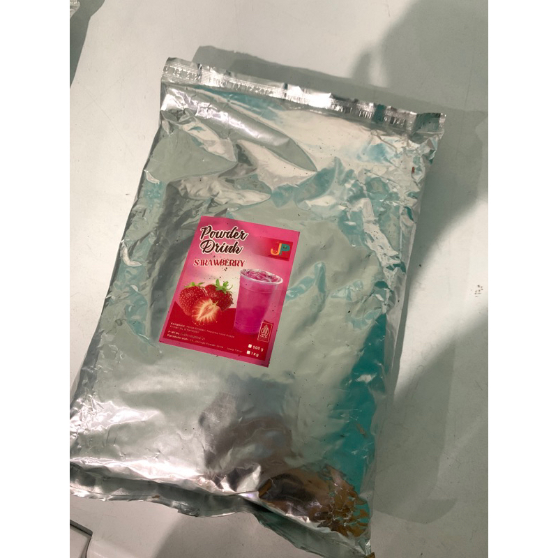 

Powder Bubuk Rasa Strawberry 1Kg