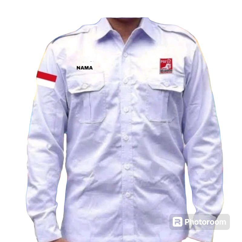 kemeja partai psi baju pdh partai psi
