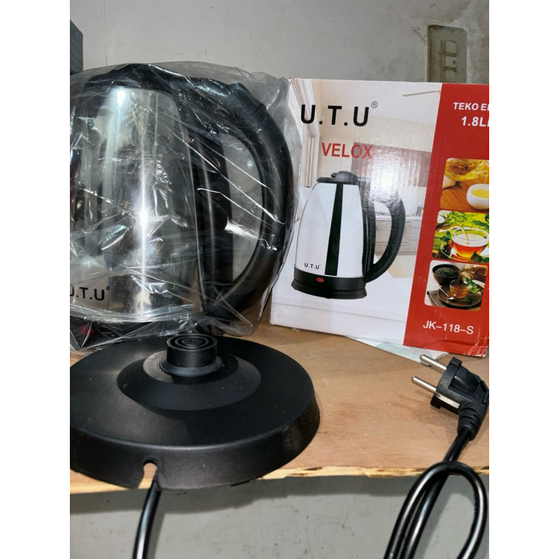 Teko Listrik UTU / Teko Listrik 1,8 Liter UTU Velox / Teko Listrik Velox / Ceret Listrik 1,8 Liter /
