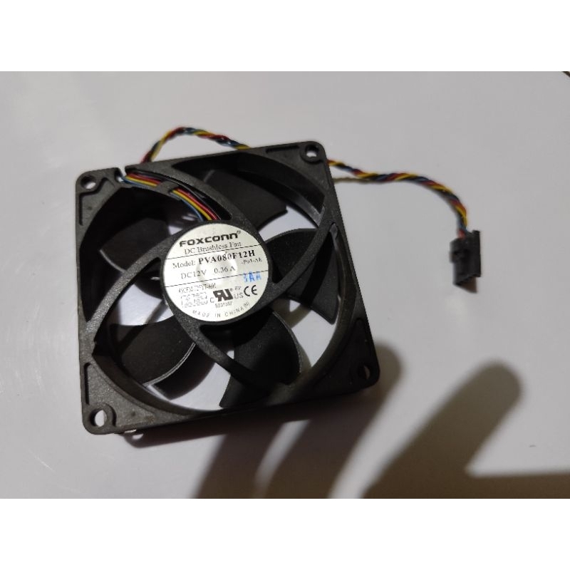 FAN 8cm FOXCONN PVA080F12H DC.12V 0.36A DC BRUSHLESS FAN  |ORI