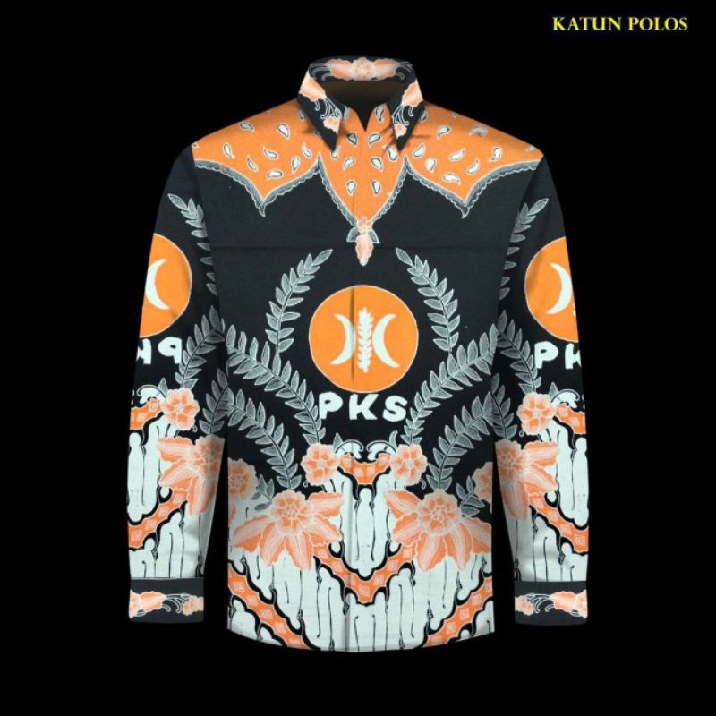 kain batik tulis katun partai pks