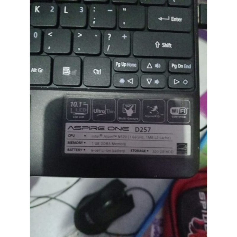 NOTEBOOK ACER ASPIRE MATOT