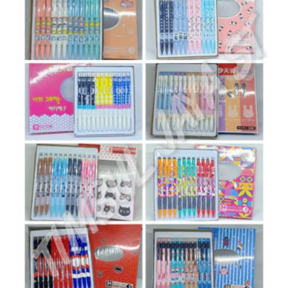 

SPESIAL BULAN INI Pensil mekanik 5 mm tizo mechanical pencil fancy cute isi 24pcs aneka varian