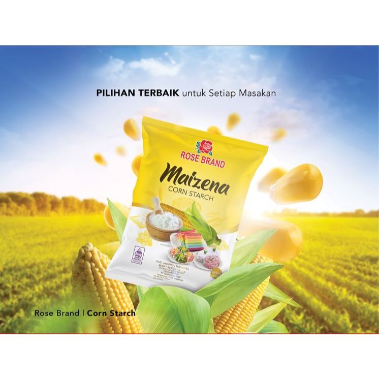 

[DUS] Tepung Maizena Corn Starch Rose Brand 250gr