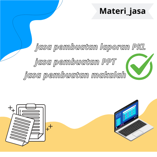 Jasa buat laporan PKL