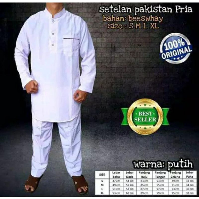 Setelan Baju Pakistan terbaru - Setelan Koko Dewasa - Baju Koko Dewasa