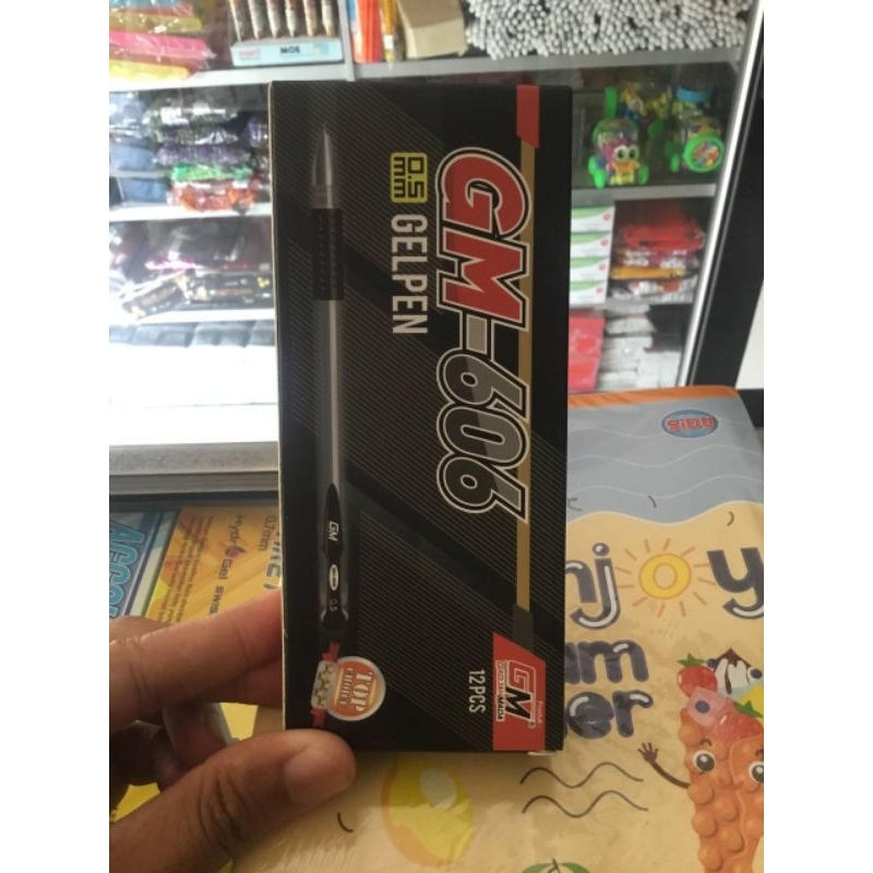 

Pulpen Gel Murah / Bolpen GM 606 MINI GEL Termurah