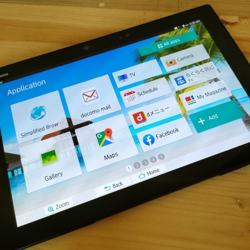 tablet Fujitsu F04h hitam 3/32gb