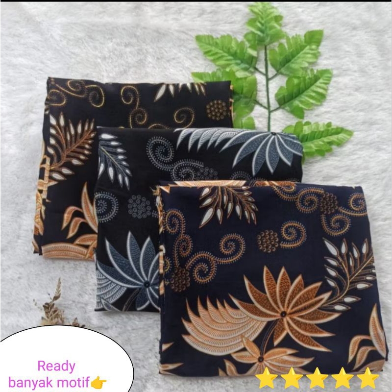 kain batik meteran batik seragam bahan baju/rok dan gamis