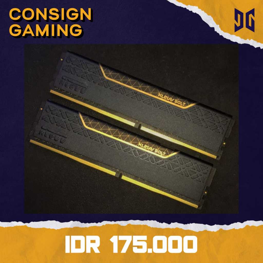 KLEVV BOLT 2X4GB DDR4 2400MHZ ( CODE : UI639 )