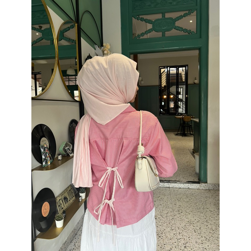 SHEA - Allura Shirt | Kemeja Stripe / Stripe Shirt