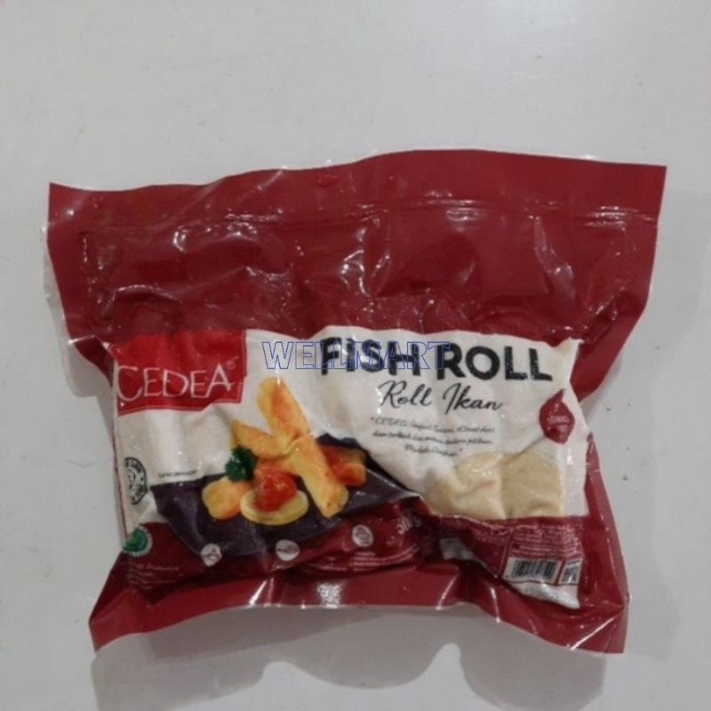

Cedea Fish Roll 500gr Halal Ikan Olahan Roll Ikan