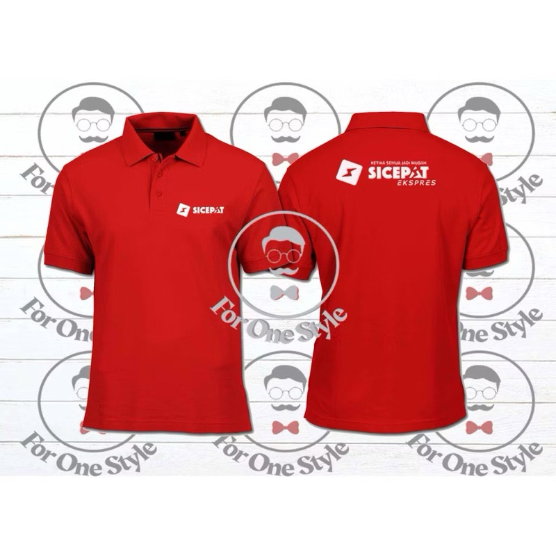 [COD] Kaos polo seragam SICEPAT ekspedisi