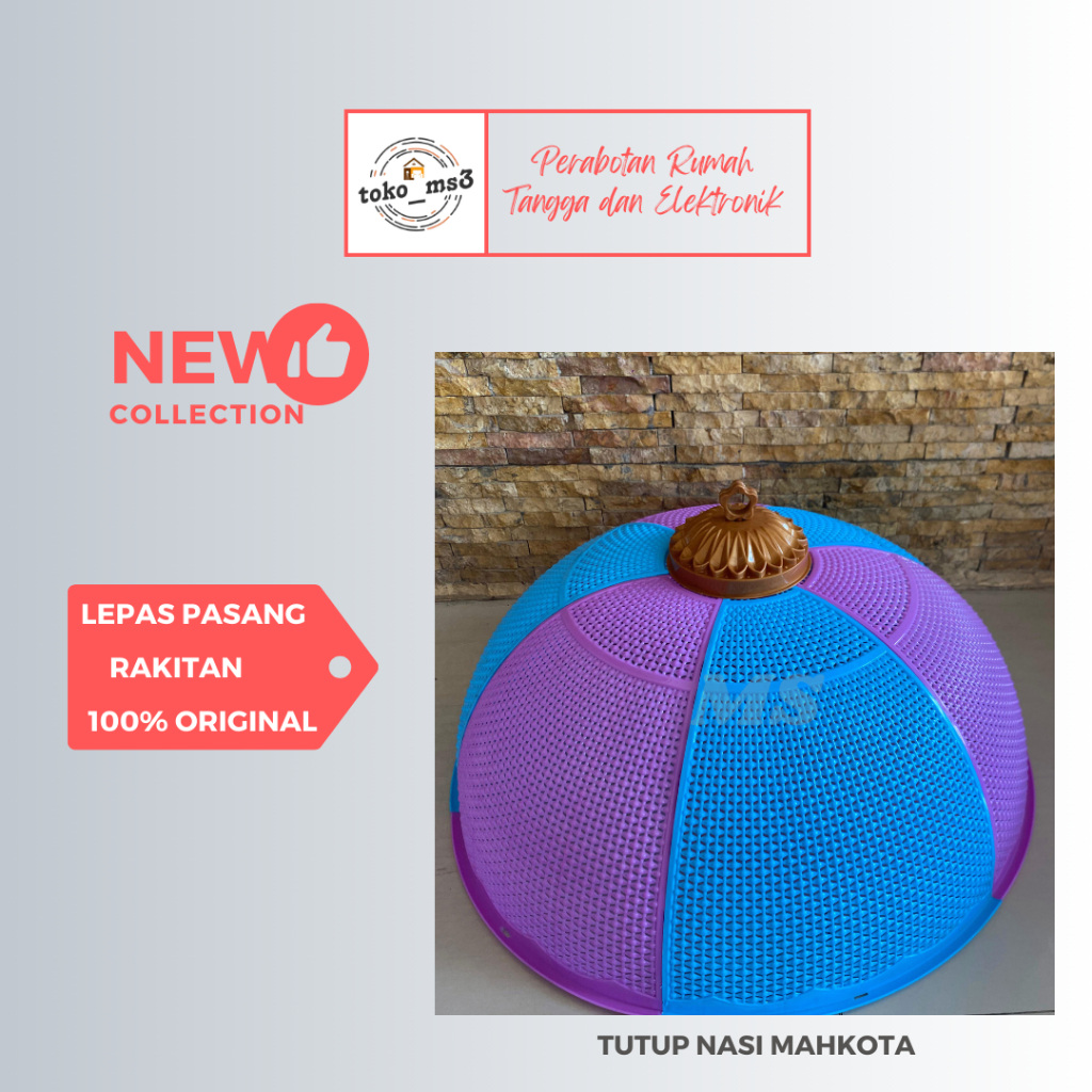 Tutup Sayur Mahkota/Tudung Saji/Tudung Nasi