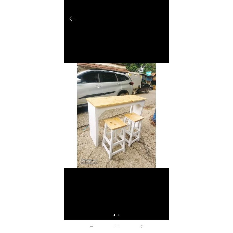 meja costom uk 120x40x100
