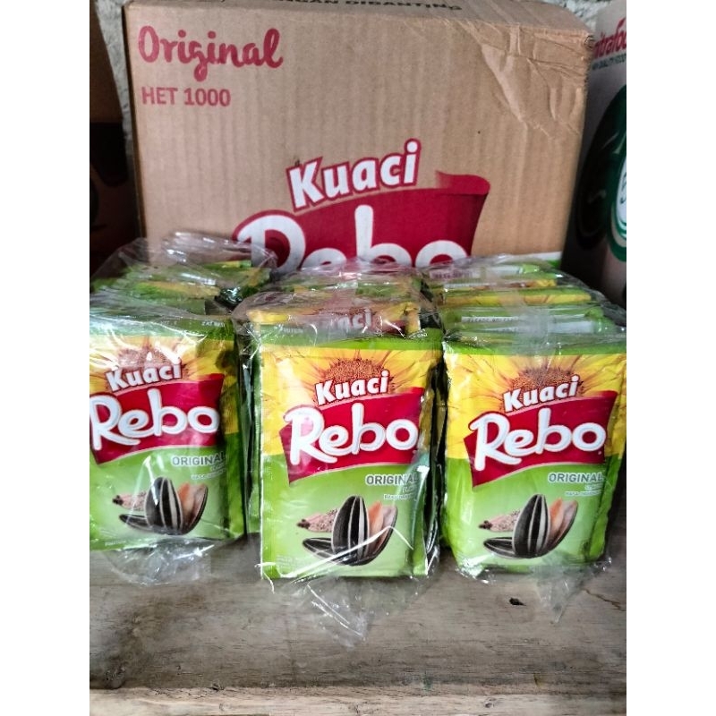 

kuaci rebo original (1 pack isi 10 pcs) harga ecer 1000.an