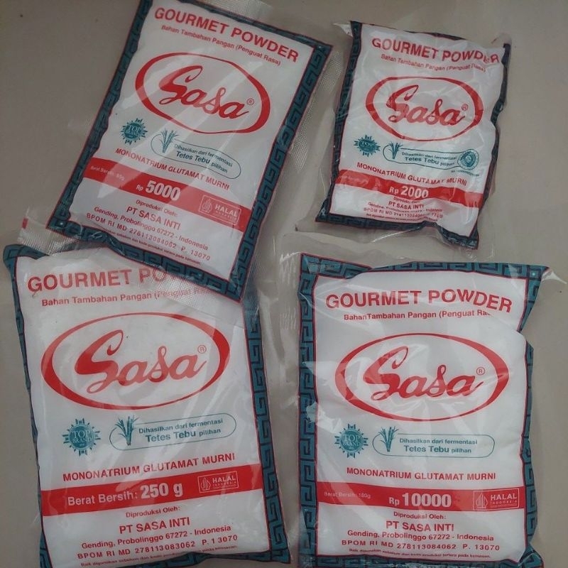 

SASA GOURMET POWDER 180gr/160gr/85gr/30gr Sasa Micin Moto Sasa