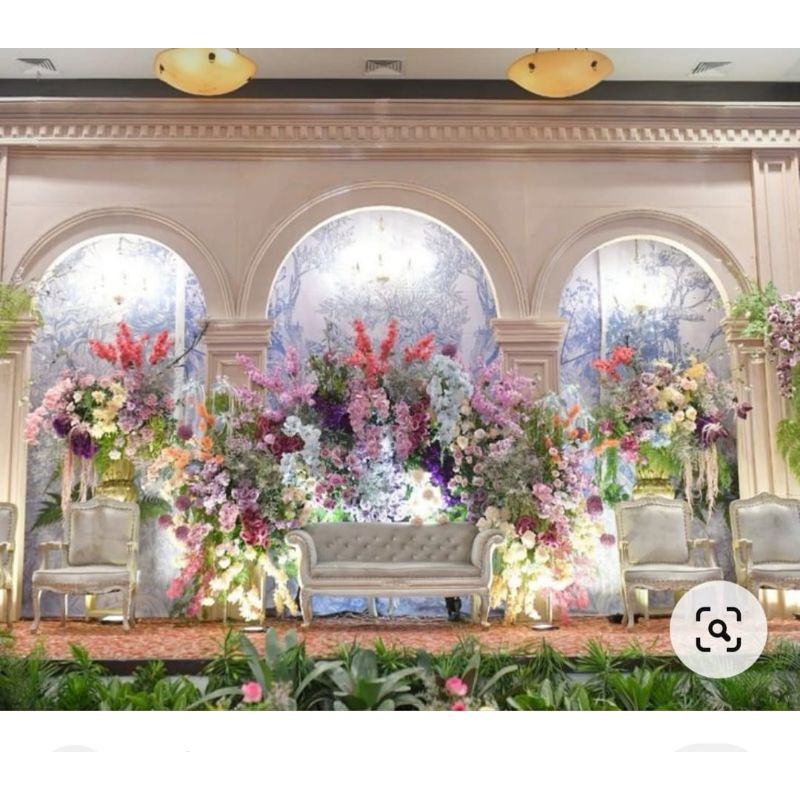 Kursi pelaminan / Kursi pelaminan kayu jati / Kursi pengantin