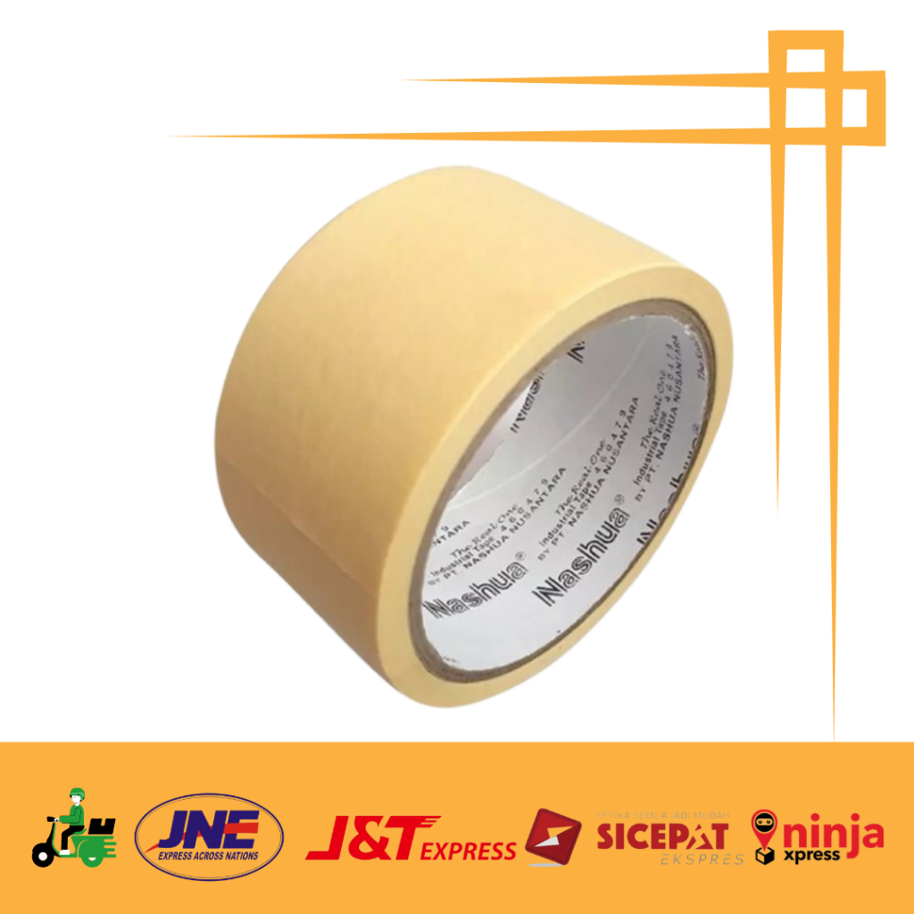 

Masking / Isolasi Kertas 2" (48mm) Merk Nashua / Lakban Kertas