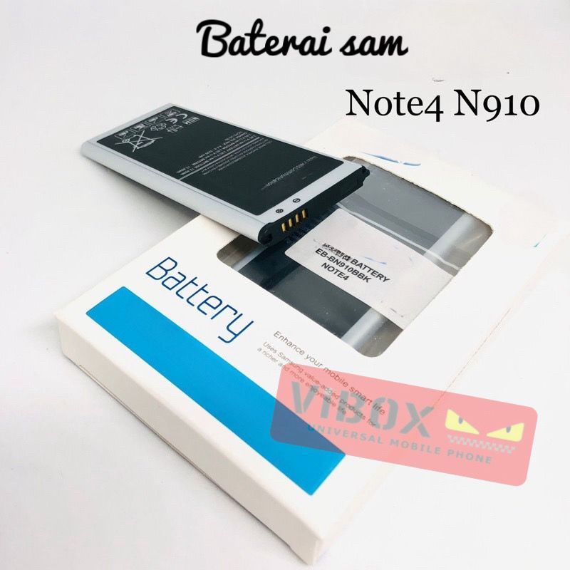 grosir baterai sam galaxy note4 n910 original double ic