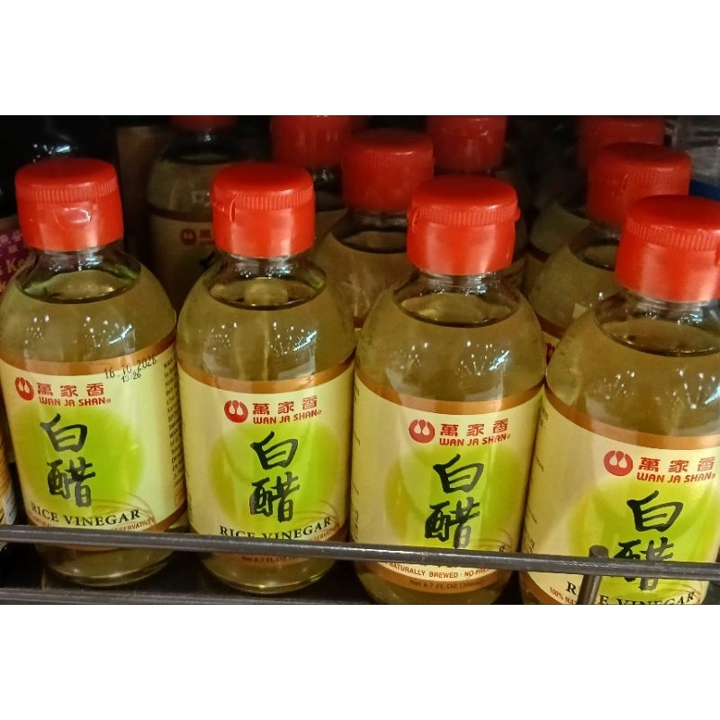 

WAN JA SHAN Premium Rice Vinegar Cuka Beras Premium 200ml - LM