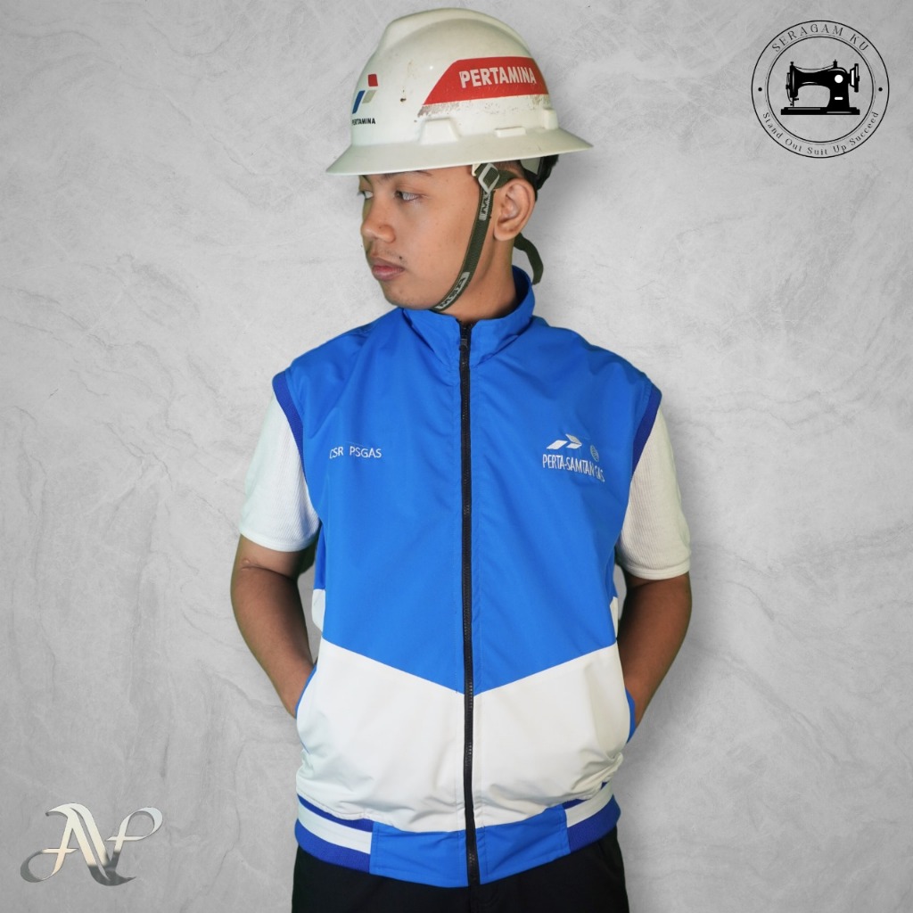 Rompi vest pria Bordir  Rompi outdoor vest Rompi custom Bordir Unisex