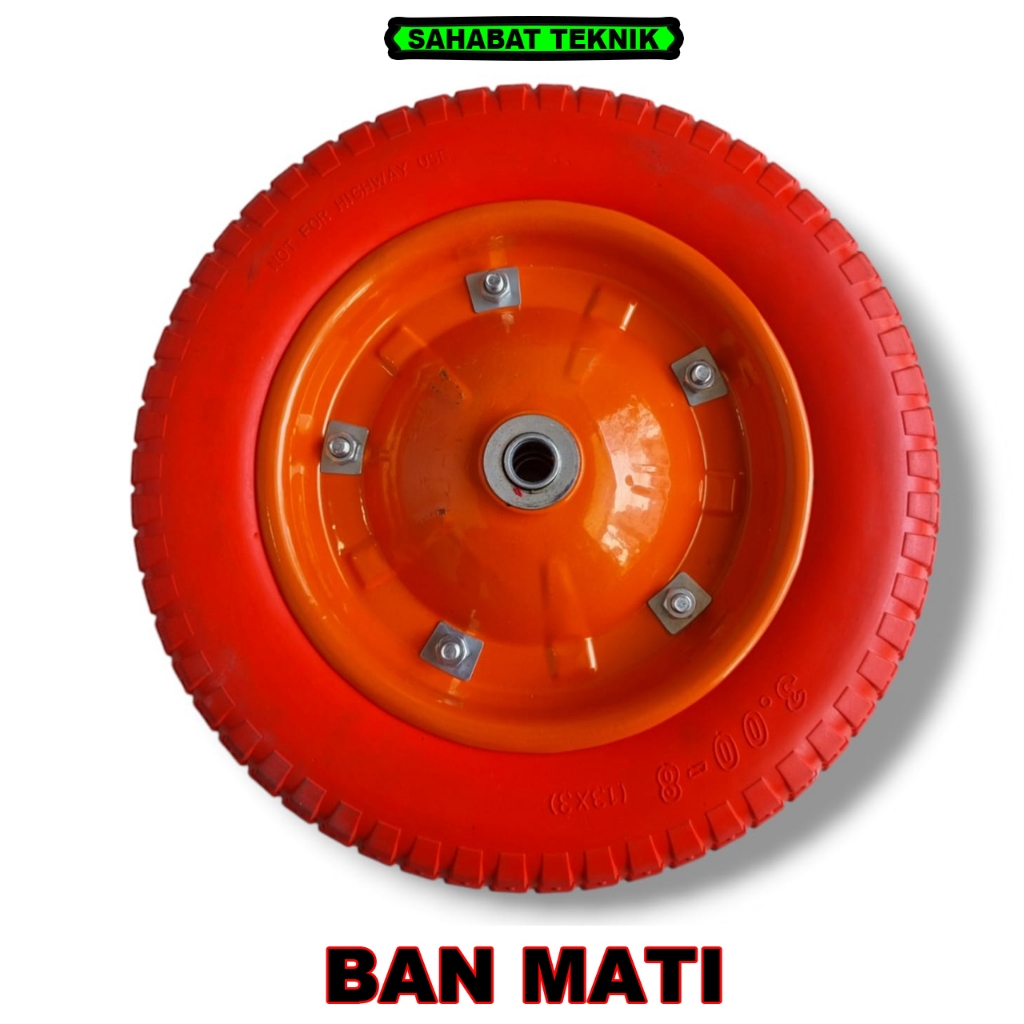 Roda Angkong Ban Mati Roda Gerobak Pasir Gerobak Sorong Ban Solid Ban Mati Gerobak Angkong