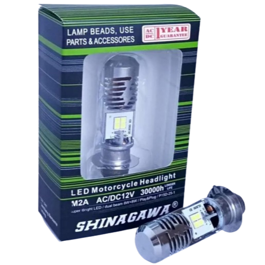 Lampu LED Motor Super - Terang LAMPU UTAMA DEPAN LED SHINAGAWA H6 TW2 8 MATA 8 SIS