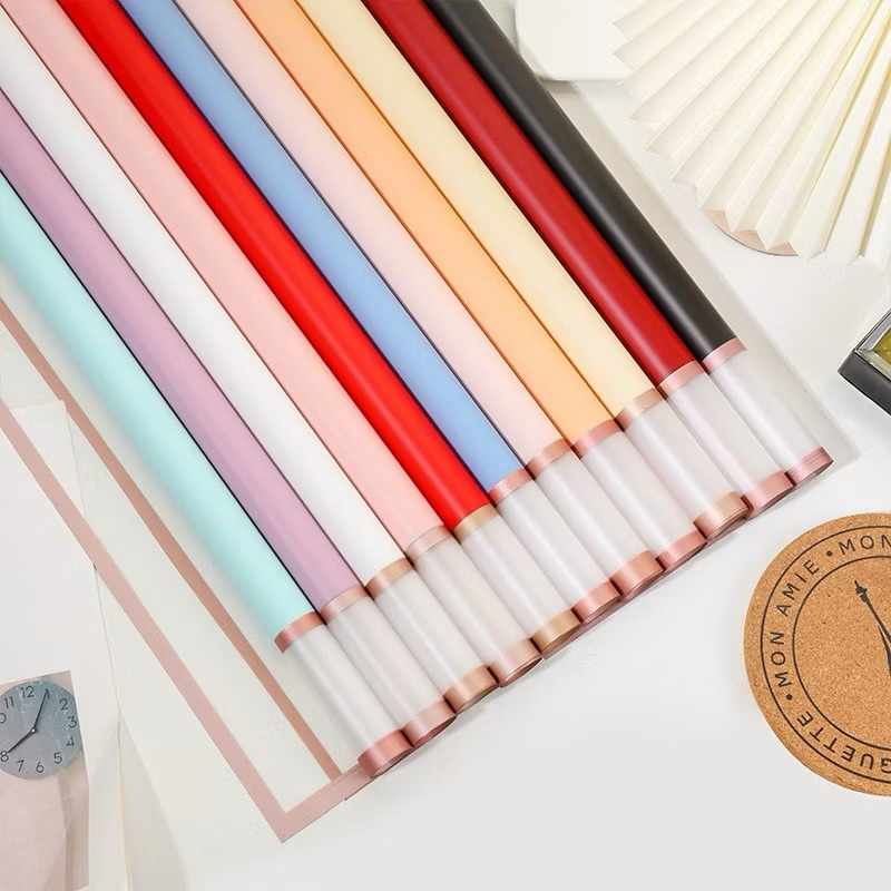 

Kertas Buket / Cellophane Transparan Gold FRAME / DOUBLE FRAME