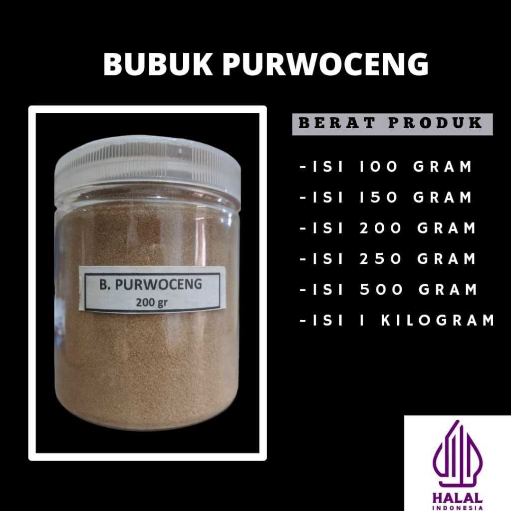 

purwoceng bubuk asli 100%