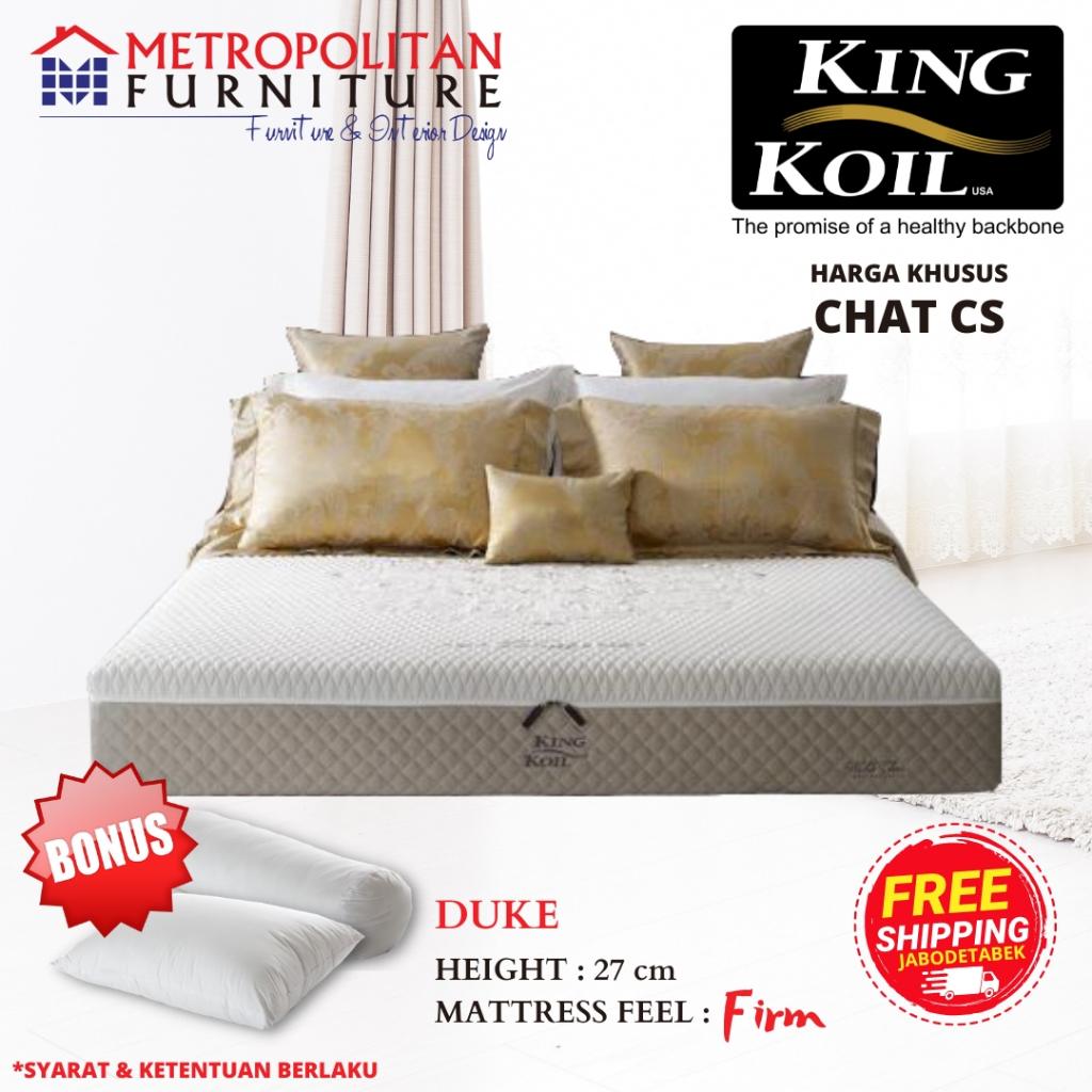 Kasur Springbed King Koil Duke / Spring bed matras
