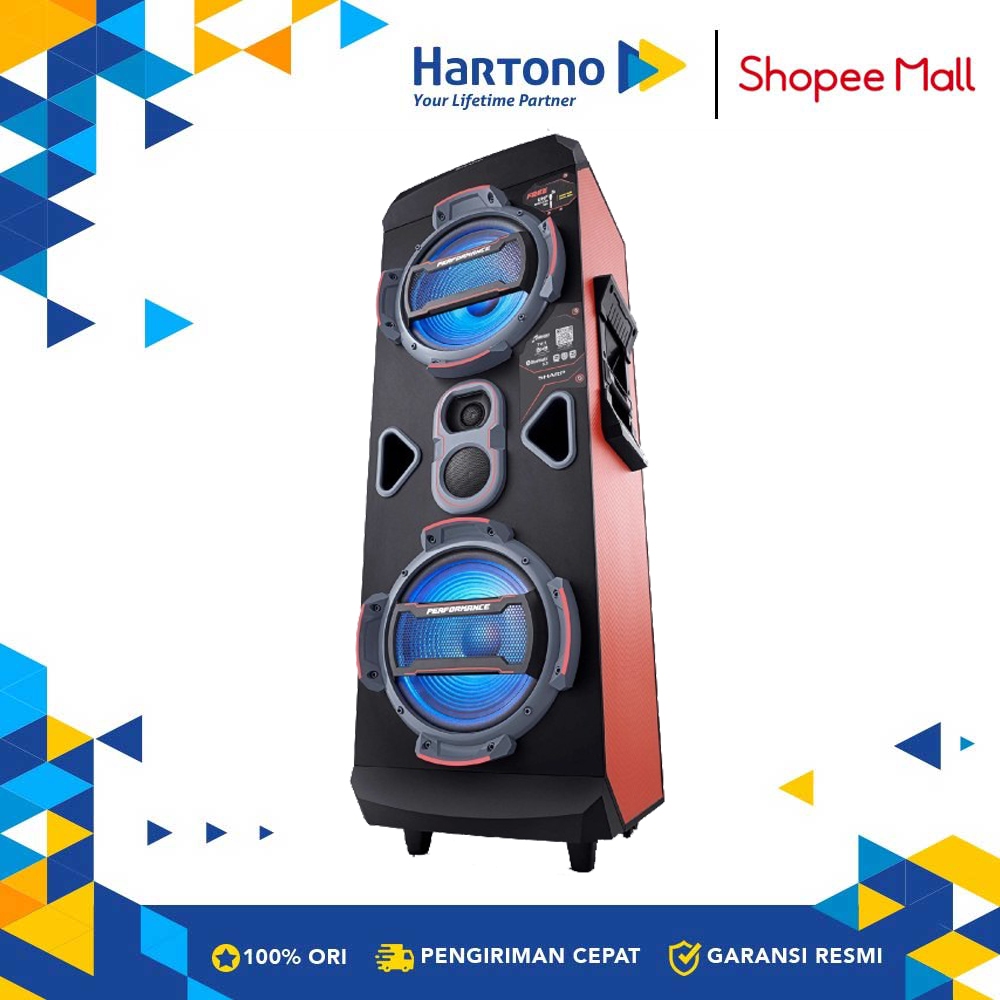 Sharp Speaker Aktif CBOX-GSPRO20RB