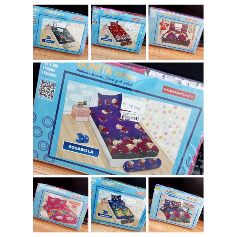 Sprei BONITA 120X200/Sprei Single BONITA.