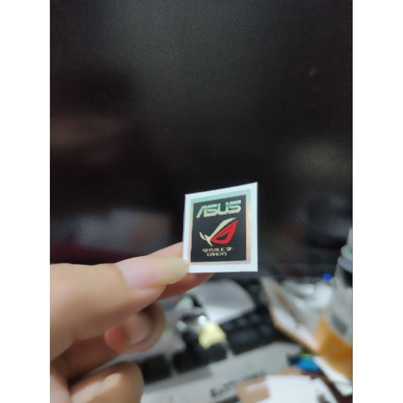 

Stiker custom logo hologram by request