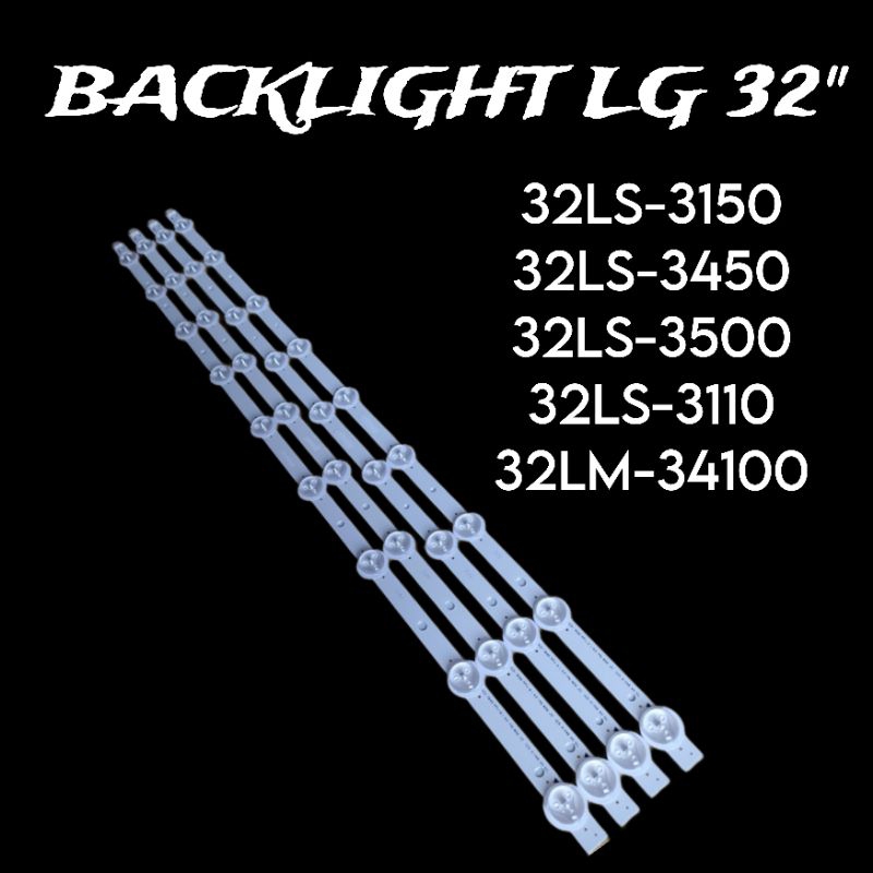 backlight tv led LG 32 inc 32ls3150 32ls3450 32ls