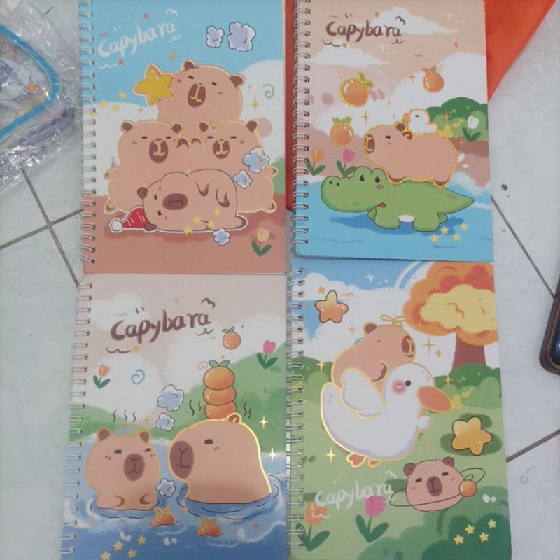 

DSB 11 note A5 Capybara Notes buku tulis A5 Capybara buku Jurnal