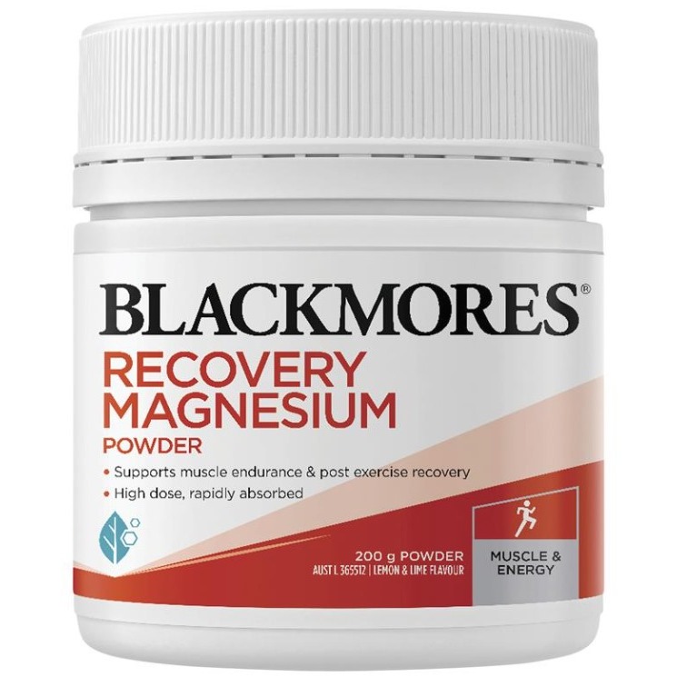 Blackmores Recovery Magnesium Powder 200g/Magnesium citrate glycinate