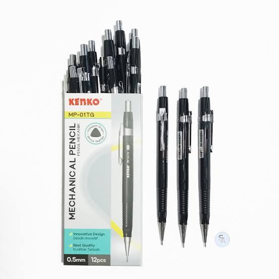 

KENKO - Mechanical Pensil MP-01TG Triangular 0.5mm Pensil Mekanik / Pcs