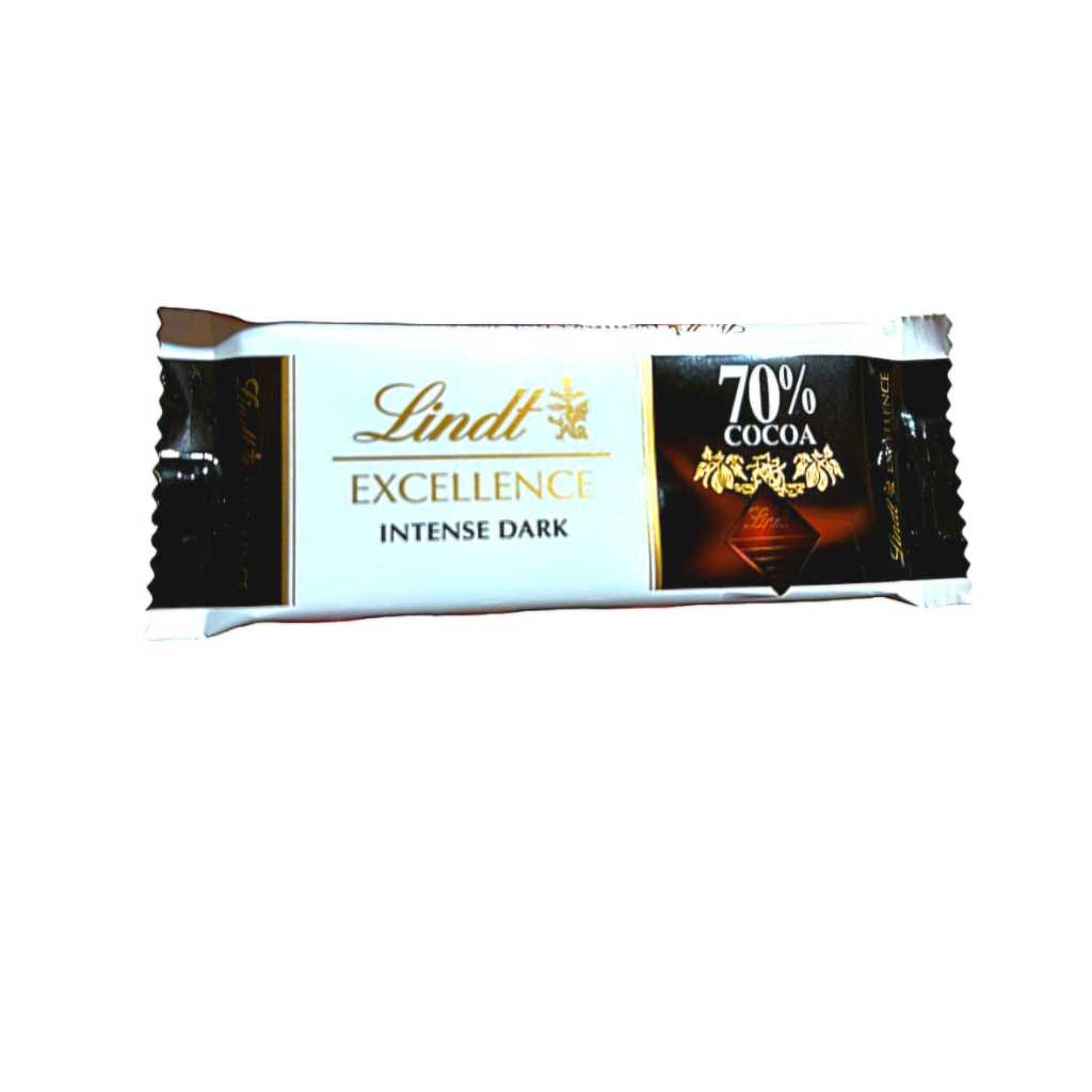 

Lindt Excellence Intense Dark 70% Cocoa Chocolate Bar