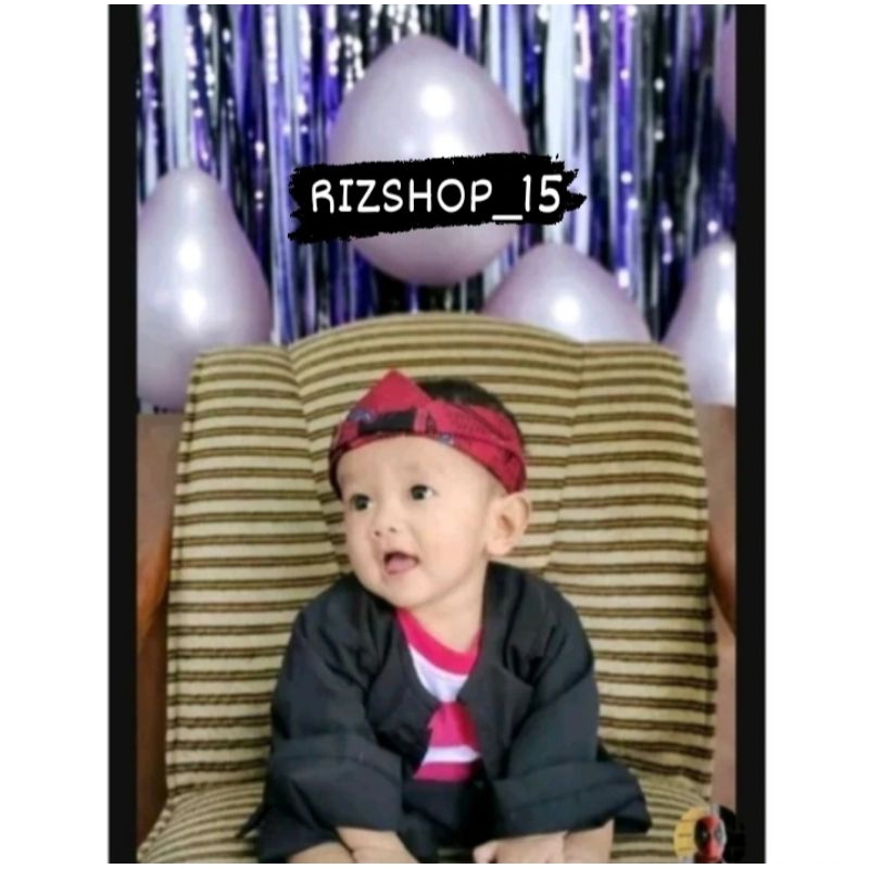 baju madura sakera anak bayi 8bln-5thn