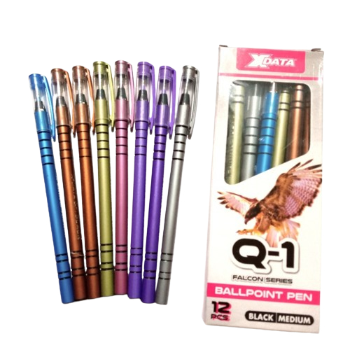 

Pena Pulpen X Data Q-1 Falcon Hitam/pack