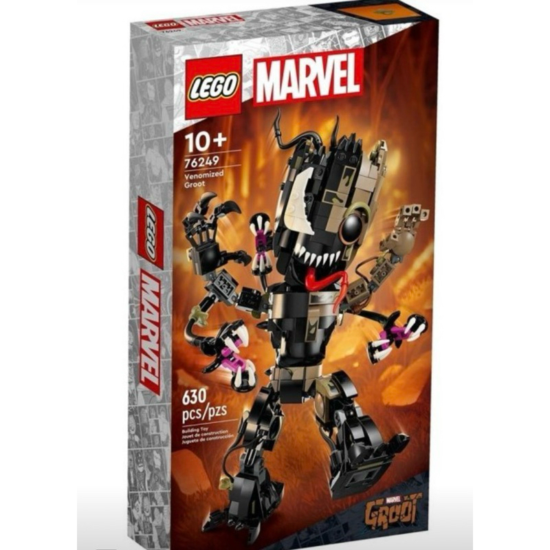 lego 76249 superheroes venomized groot, lego marvel original