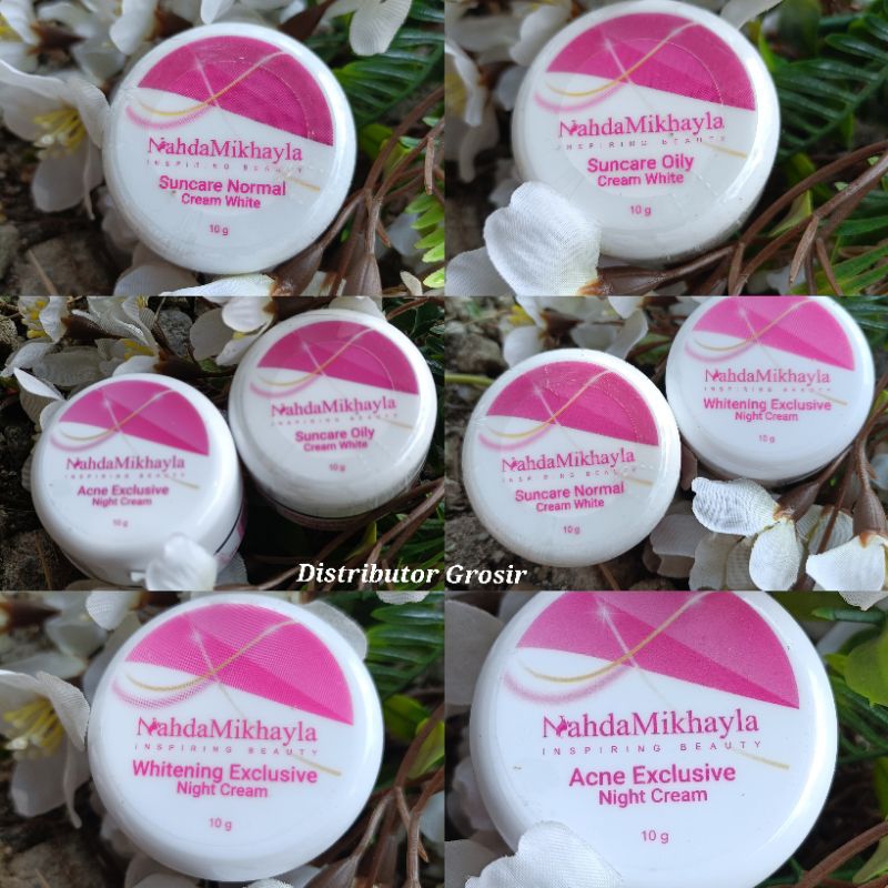 ECER KRIM SIANG & MALAM by NAHDA SKINCARE 100% ORIGINAL/BPOM/HALAL