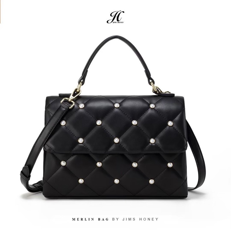 MERLIN BAG JIMS HONEY makassar - tas pesta murah - tas pesta unik lucu - sling bag mewah - tas selem
