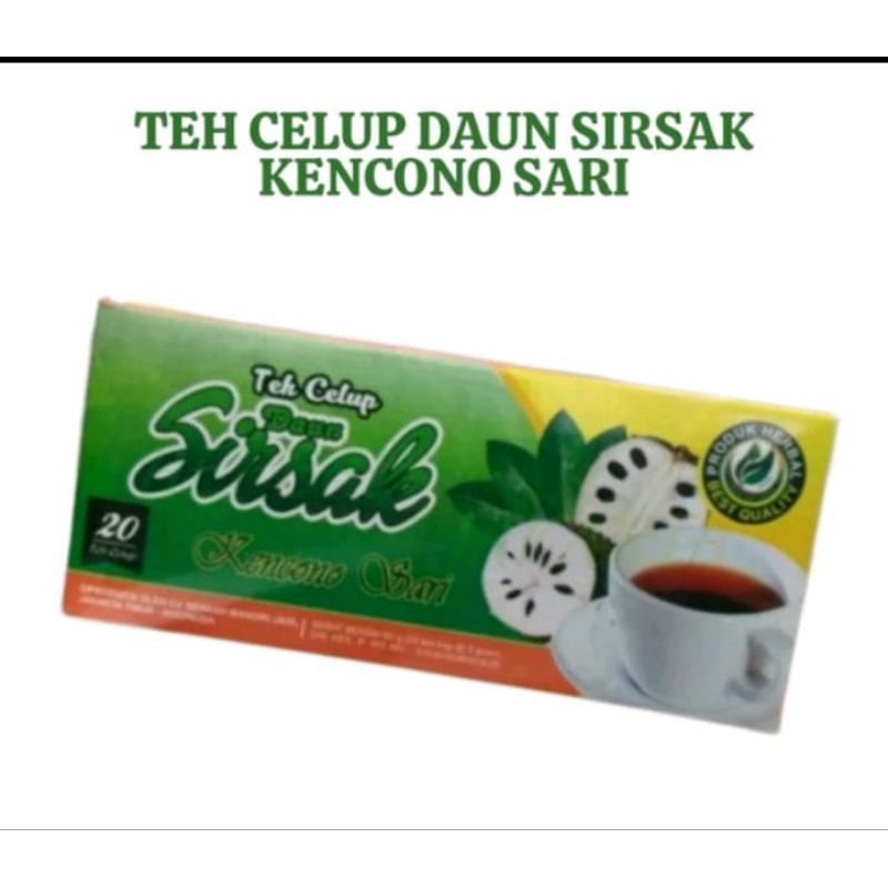 

Teh Celup Daun Sirsak Kencono Sari Herbal Alami